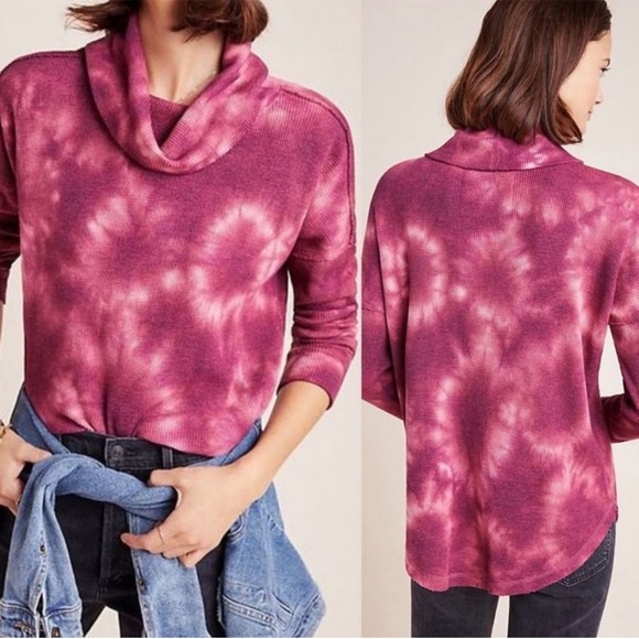 Anthropologie Maeve Ainsley Thermal Turtleneck - Picture 2 of 6